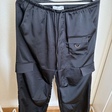 Black Bershka Cargo Pants