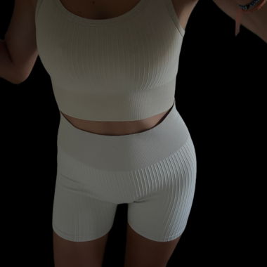 Ribbed Seamless Set H&M