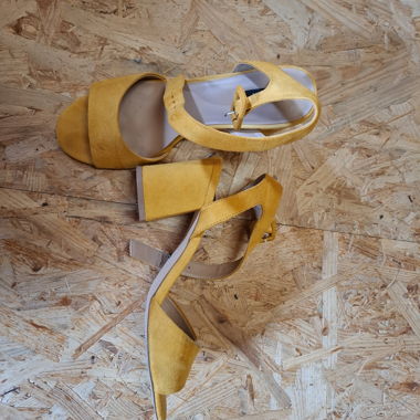 Only Mustard Yellow Sandals