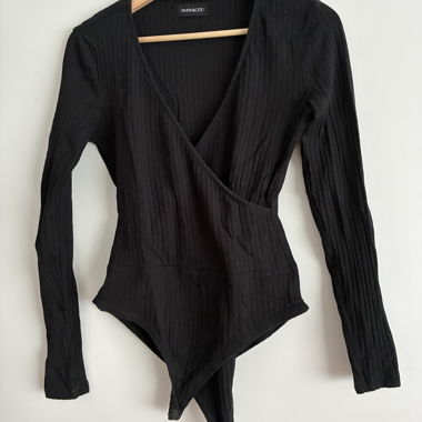 Even&Odd Black Bodysuit