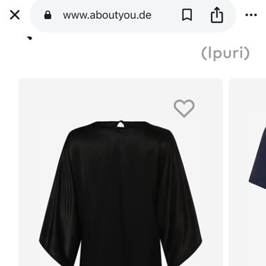 Schwarze Bluse