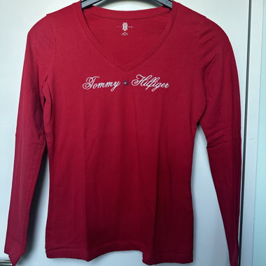 Red Tommy Hilfiger Longsleeve