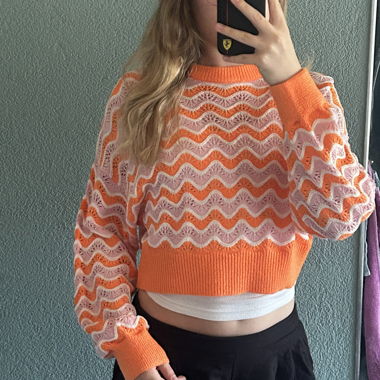 Bunter Sommer Pullover