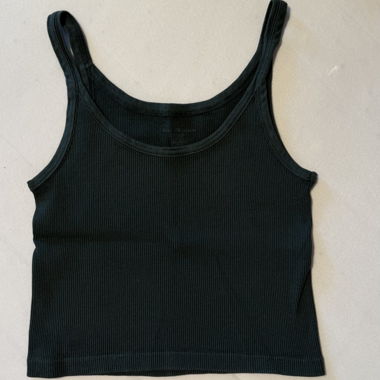 Green Tank Top by Brandy Melville