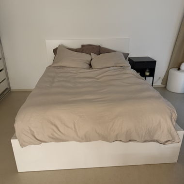 IKEA MALM Bett mit Aufbewahrung 140x200 – weiss