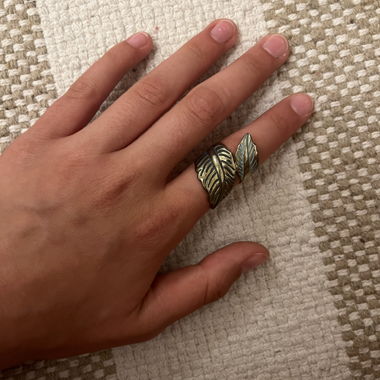 Blattmotiv Ring