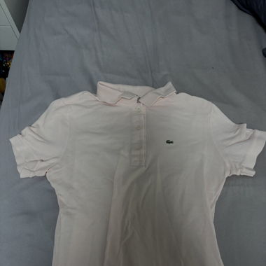 LACOSTE POLO SHIRT ROSA