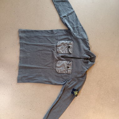 Maglione con zip Stone Island