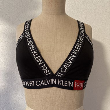 Calvin Klein Bralette schwarz