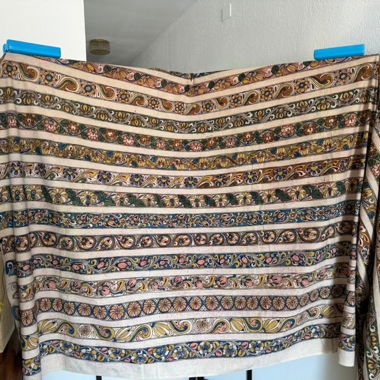 Kalamkari grande disegno eseguito a mano