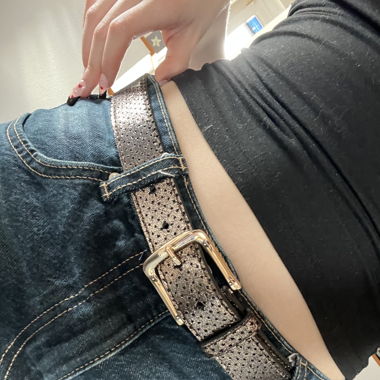 Ceinture à paillettes 