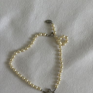 Vivienne Westwood Choker in Silber 