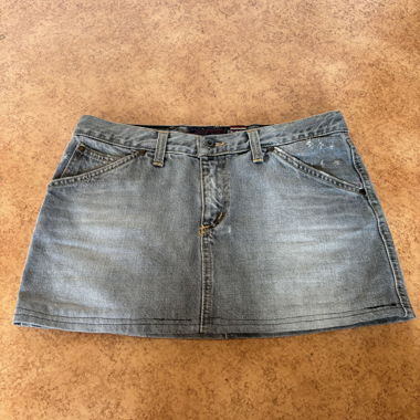 Vintage Low rise mini skirt 