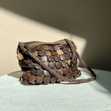 Borsa estiva marrone