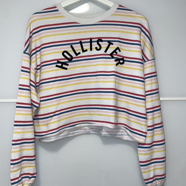 Hollister Cropped Sweatshirt