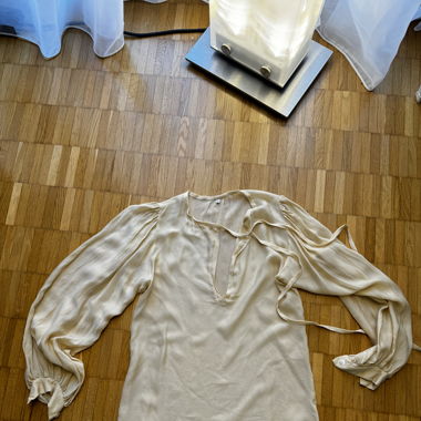 Bluse Seide S