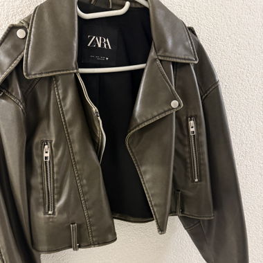 Lederjacke