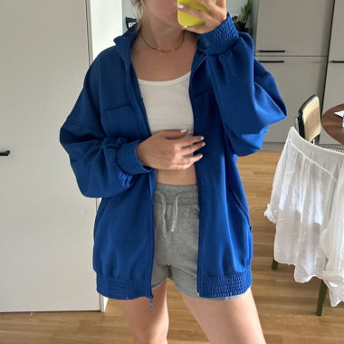 Trainingsjacke, blau