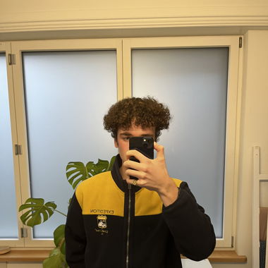 fleece jäckli blau/gelb mit Fütterung