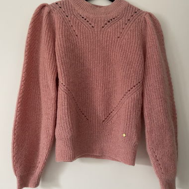 Pull en maille rose SUNCOO