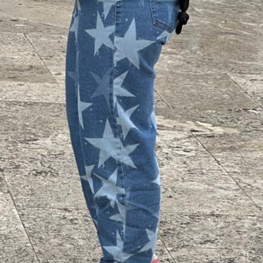 Blue Jeans with Stars