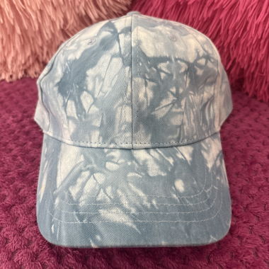 Casquette bleu chiné