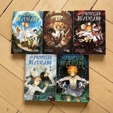 The Promised Neverland Manga-Set 1-5