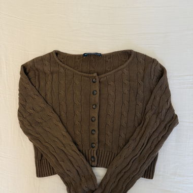 Cropped cardigan