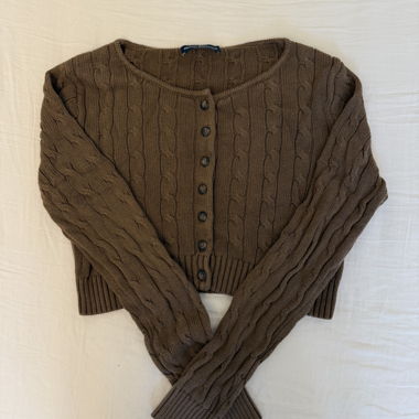 Cropped cardigan