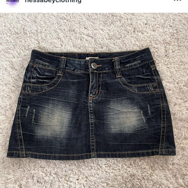ONLY Denim Mini Skirt