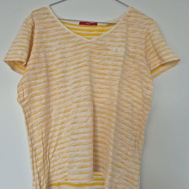 Gestreiftes Baumwollshirt