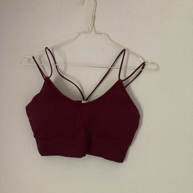 Soutien-gorge de sport bordeaux