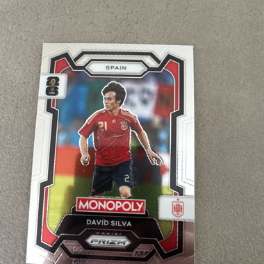 David Silva prizm Card