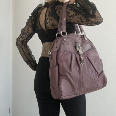 George Gina Lucy Leather Bag
