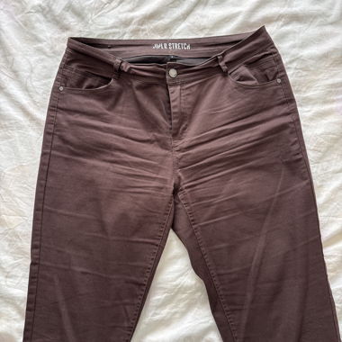 Brown Stretch Jeans
