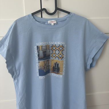 s.Oliver Blue T-Shirt