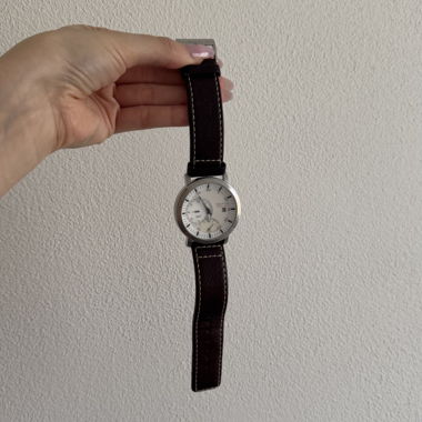 Orologio analogico Nautica con cinturino in pelle