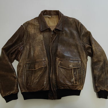 CHEVIGNON giacca in pelle vintage