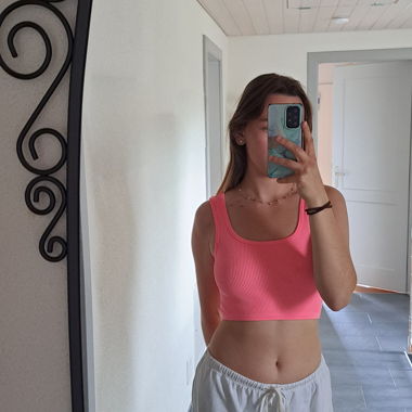 Pinkes Croptop