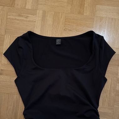 Schwarzes Top Gr. S