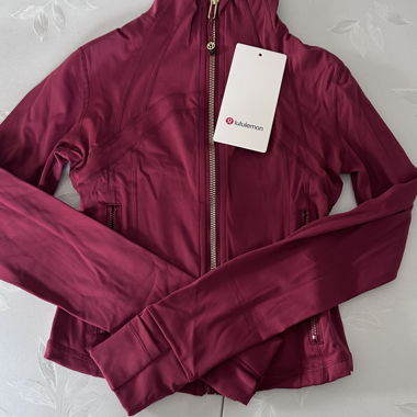 Giacca zip Lululemon rossa