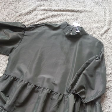 Brand new satin-like dress