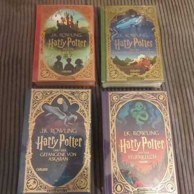 Harry Potter Hogwarts Edizione Speciale Volumi 1-4 Ovp