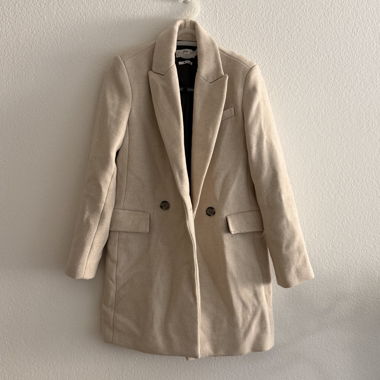 Manteau court Mango beige