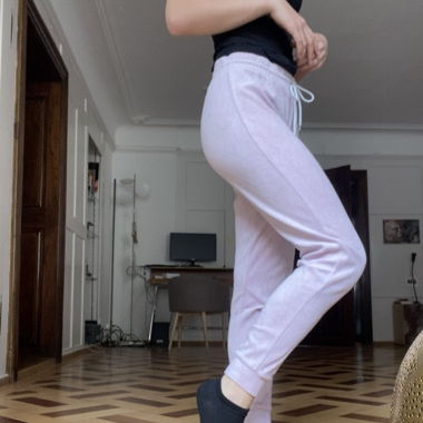 Rosa Trainerhose 