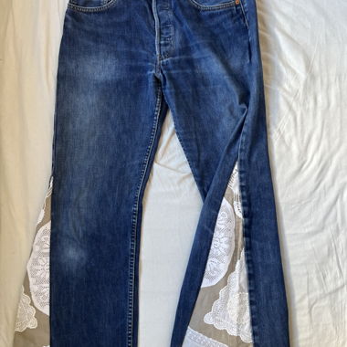 Jeans Levi's 501 con pizzo