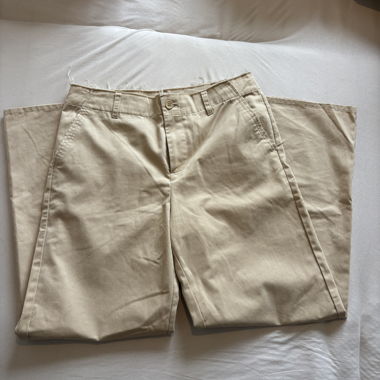 Pantalone chino beige
