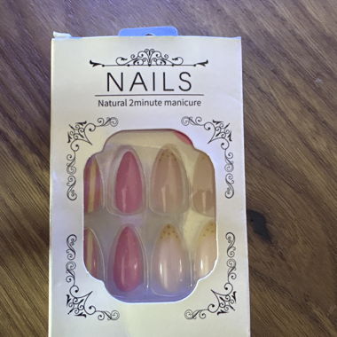 Natürliche Gel-Press-on-Nägel