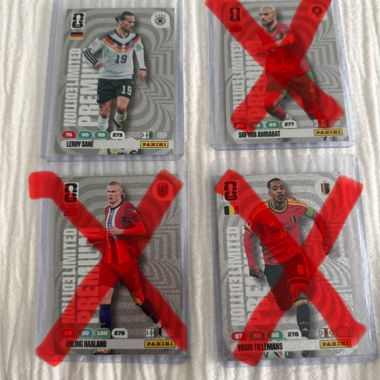 Panini Football Cards