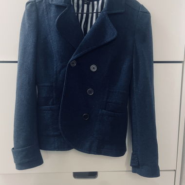 Manteau H&M bleu foncé